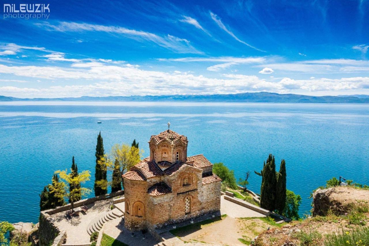 Ohrid apartment DEEP BLUE LAKE Exterior foto